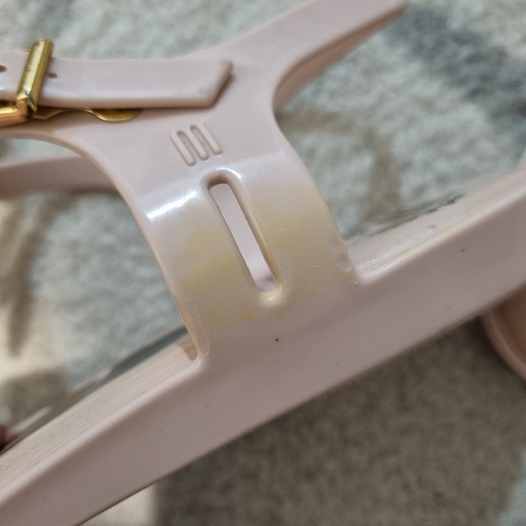 MELISSA "Alice in Wonderland" Pale Pink Sandals, Size 35 - Picture 9 of 12